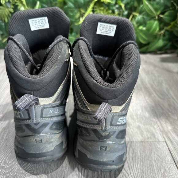 Salomon X Ultra 3 GTX Goretex Men’s Size 11  Black Gray Waterproof Hiking Boots main image 6